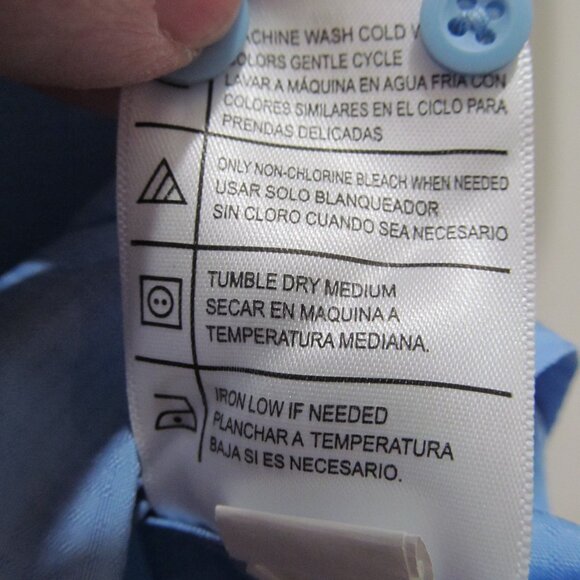 NWT The American Outdoorsman Men's Fishing Shirt UPF 40 Quick Dry Blue Sz Medium - Picture 16 of 16